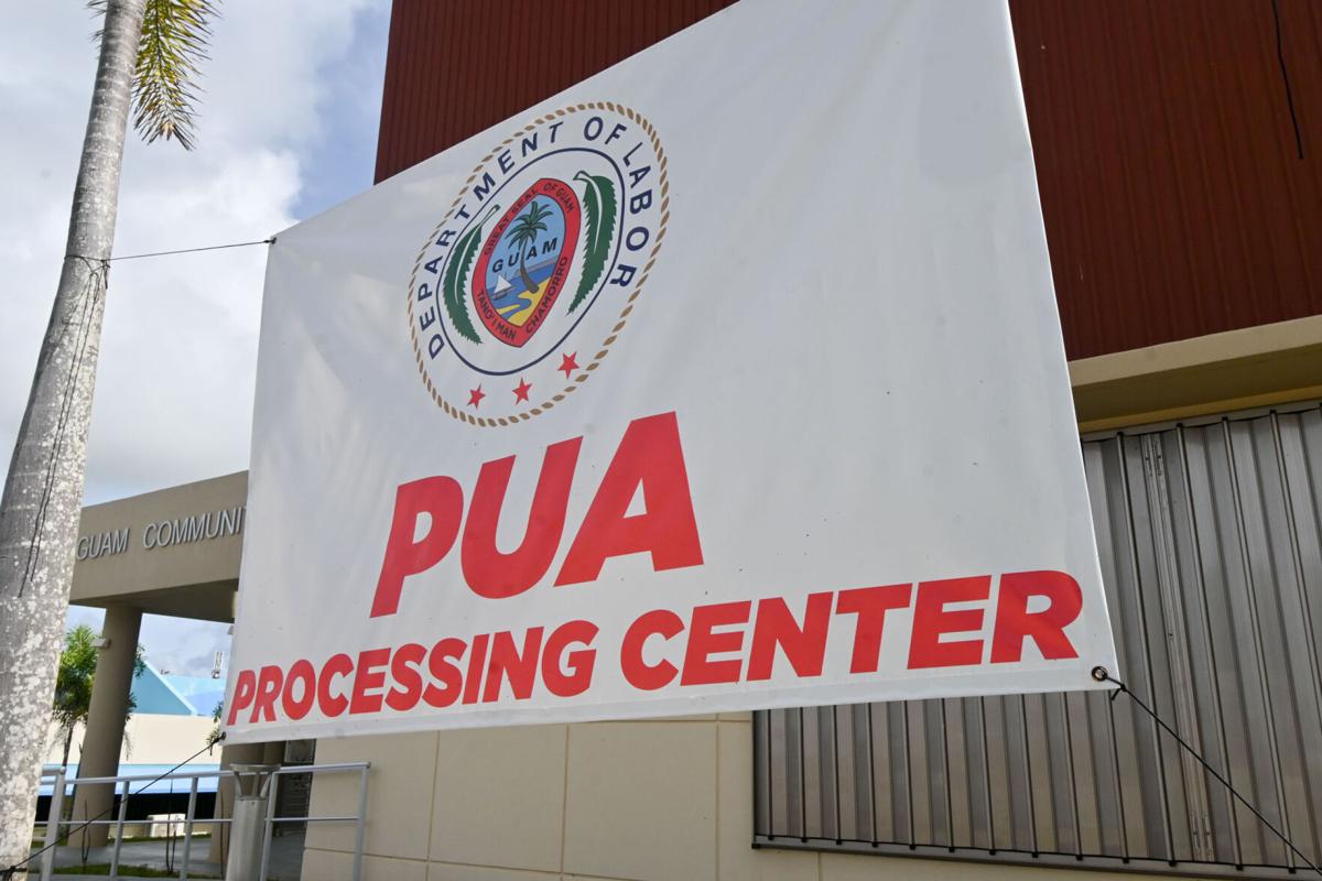 A Guam Department of Labor Pandemic Unemployment Assistance processing center is show in March 2021.