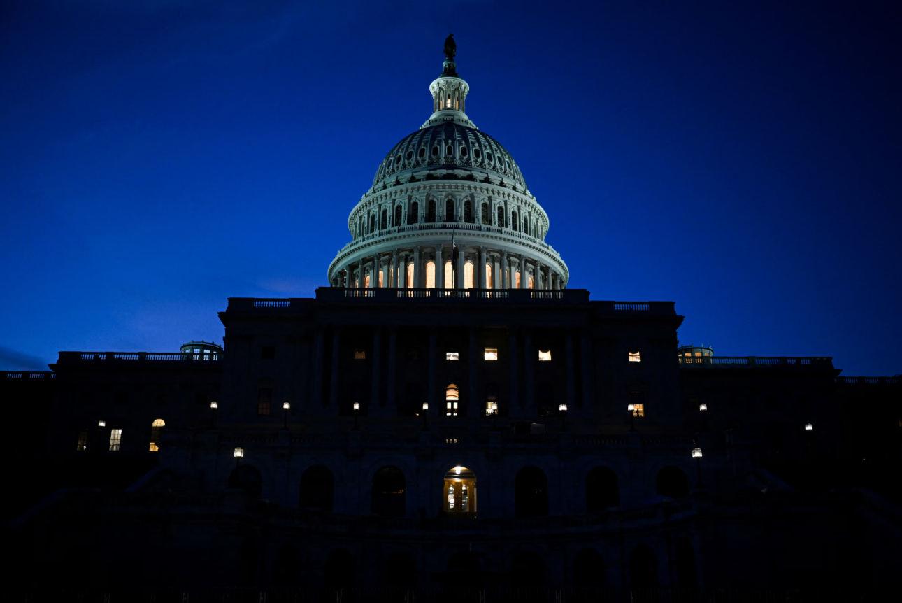 A view shows the U.S. Capitol in Washington, D.C., July 3, 2025.REUTERS