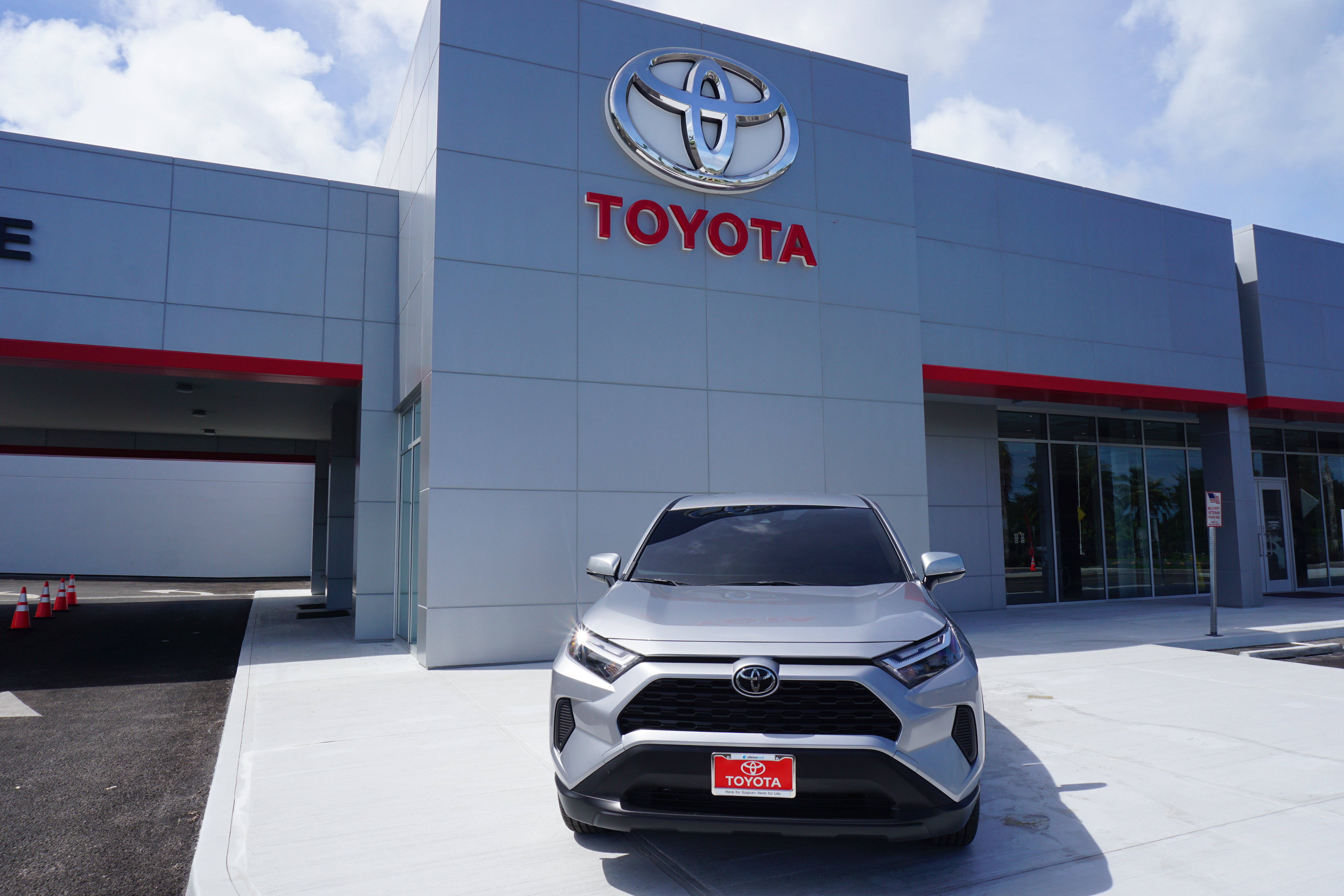 For a limited time during Toyotathon, Atkins Kroll Saipan is giving customers $2,500 cashback and a free 58-inch television with the purchase of every Rav-4.