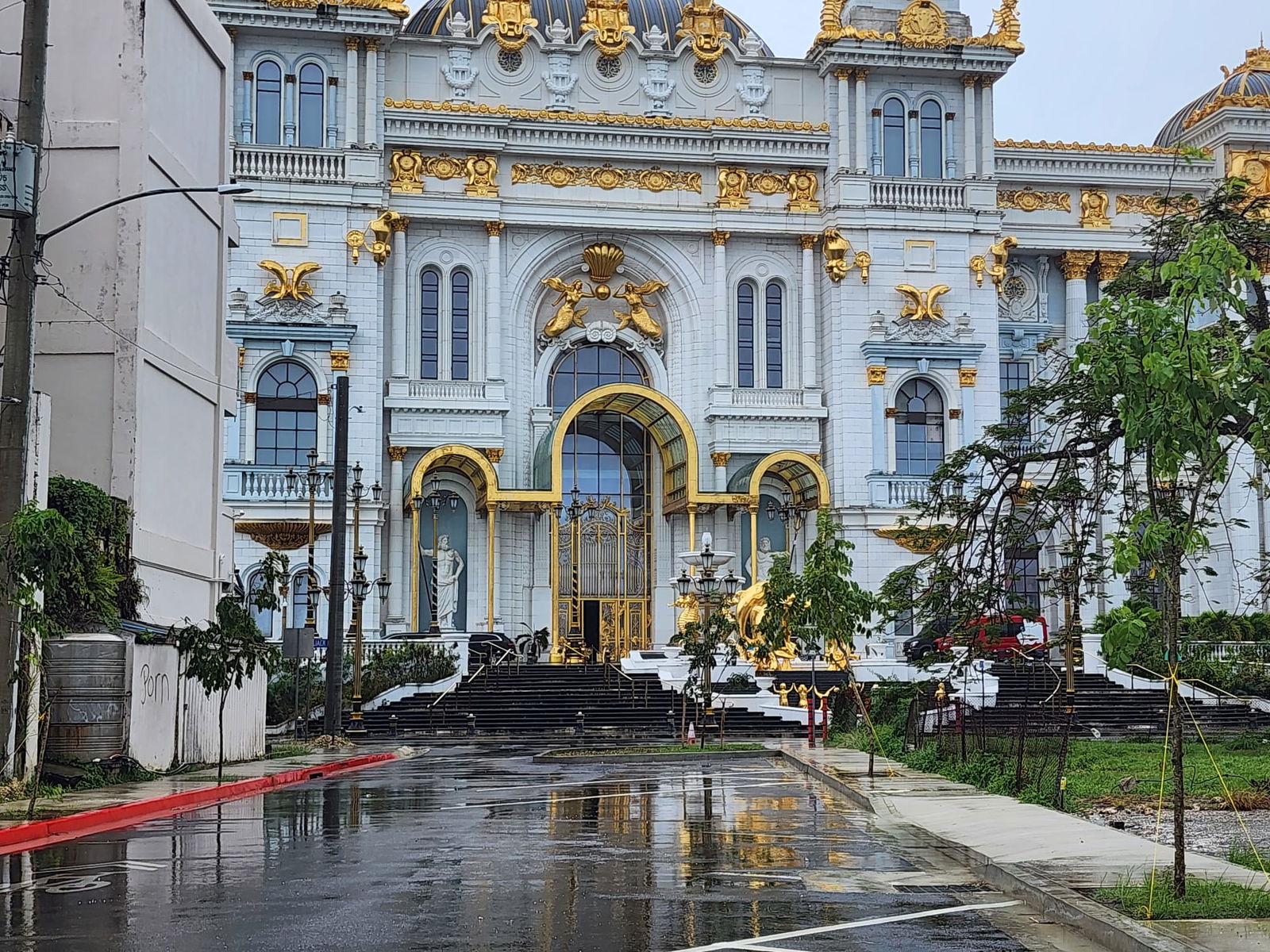 The unfinished Imperial Pacific International hotel-casino in Garapan.Photo by Bryan Manabat