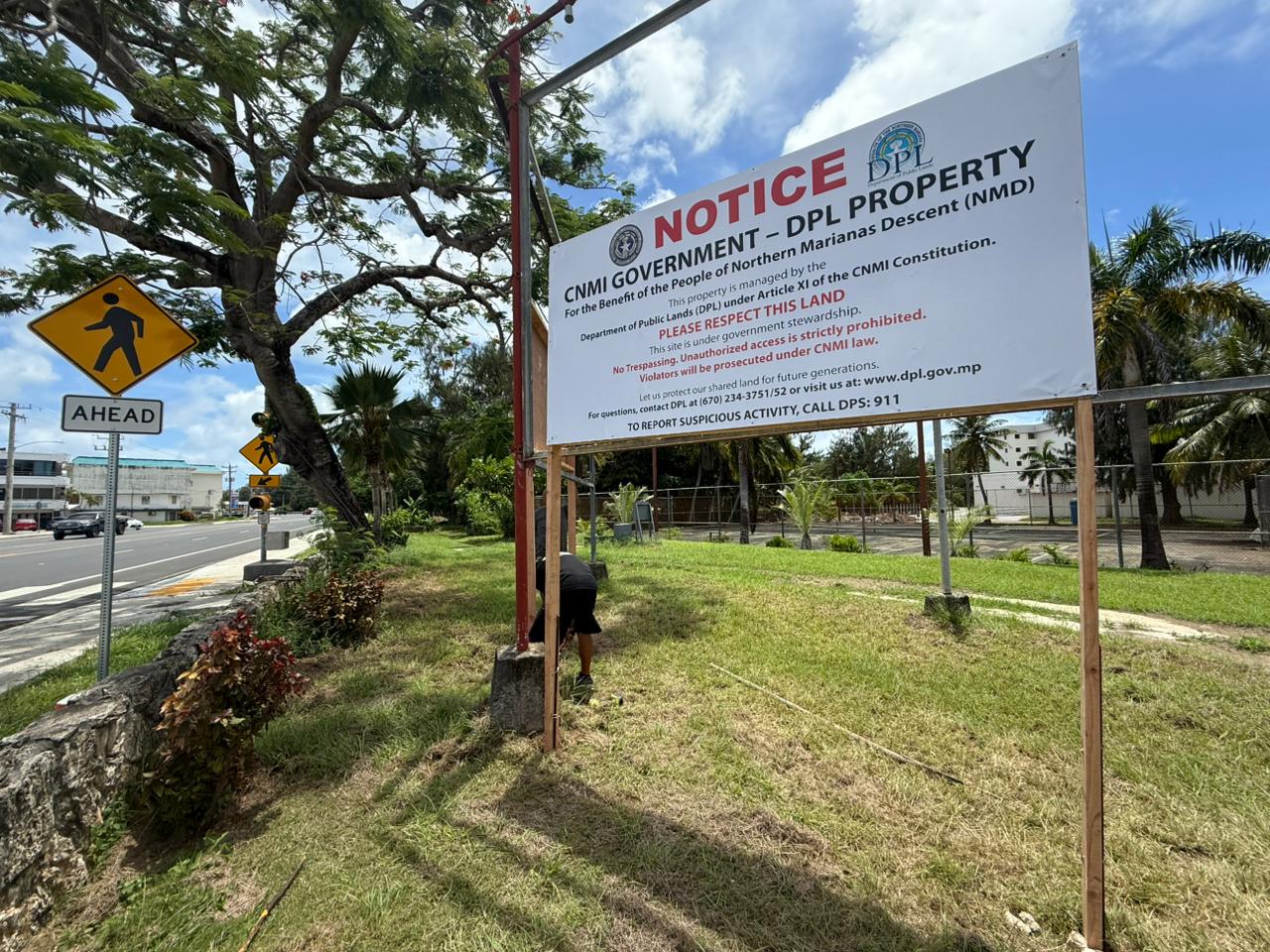 The Department of Public Lands has recently installed new signage across various public land sites throughout the island. These signs are part of a broader initiative to deter trespassing, prevent vandalism and theft, and promote community awareness and stewardship.DPL photo