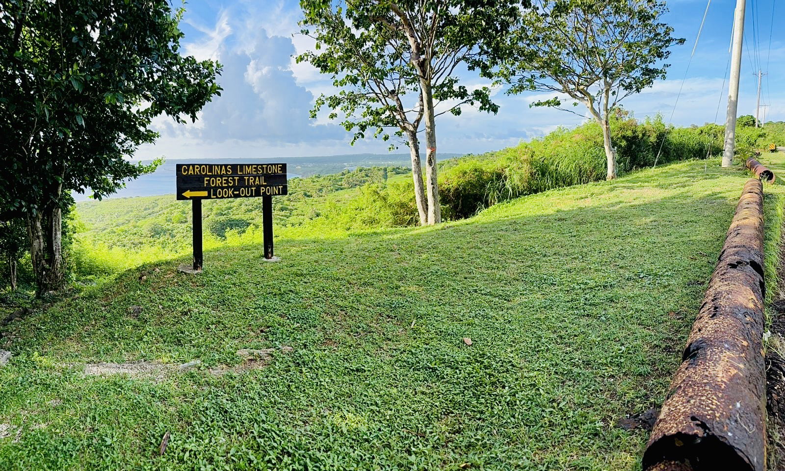 Tinian Lookout Point in Carolinas Heights, Tinian