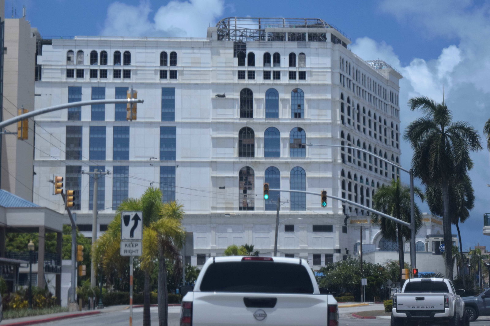 The unfinished Imperial Pacific International hotel-casino in Garapan.Photo by Emmanuel T. Erediano
