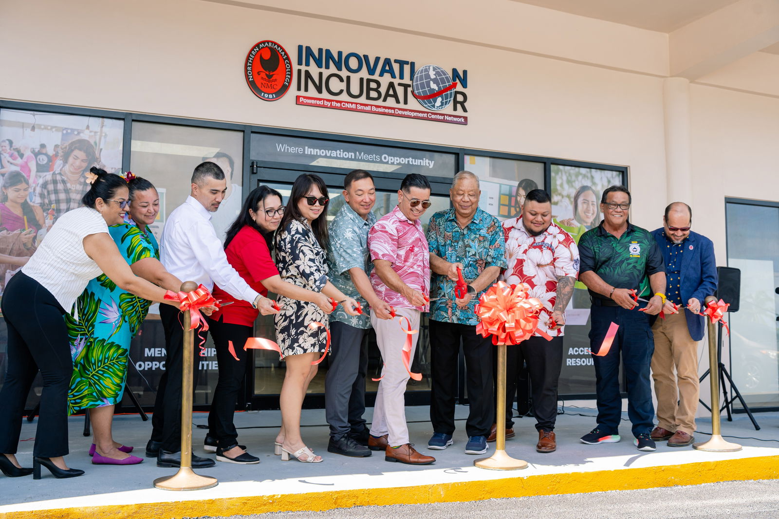 The CNMI Small Business Development Center opened the doors to the Innovation Incubator on Monday, Aug. 18.