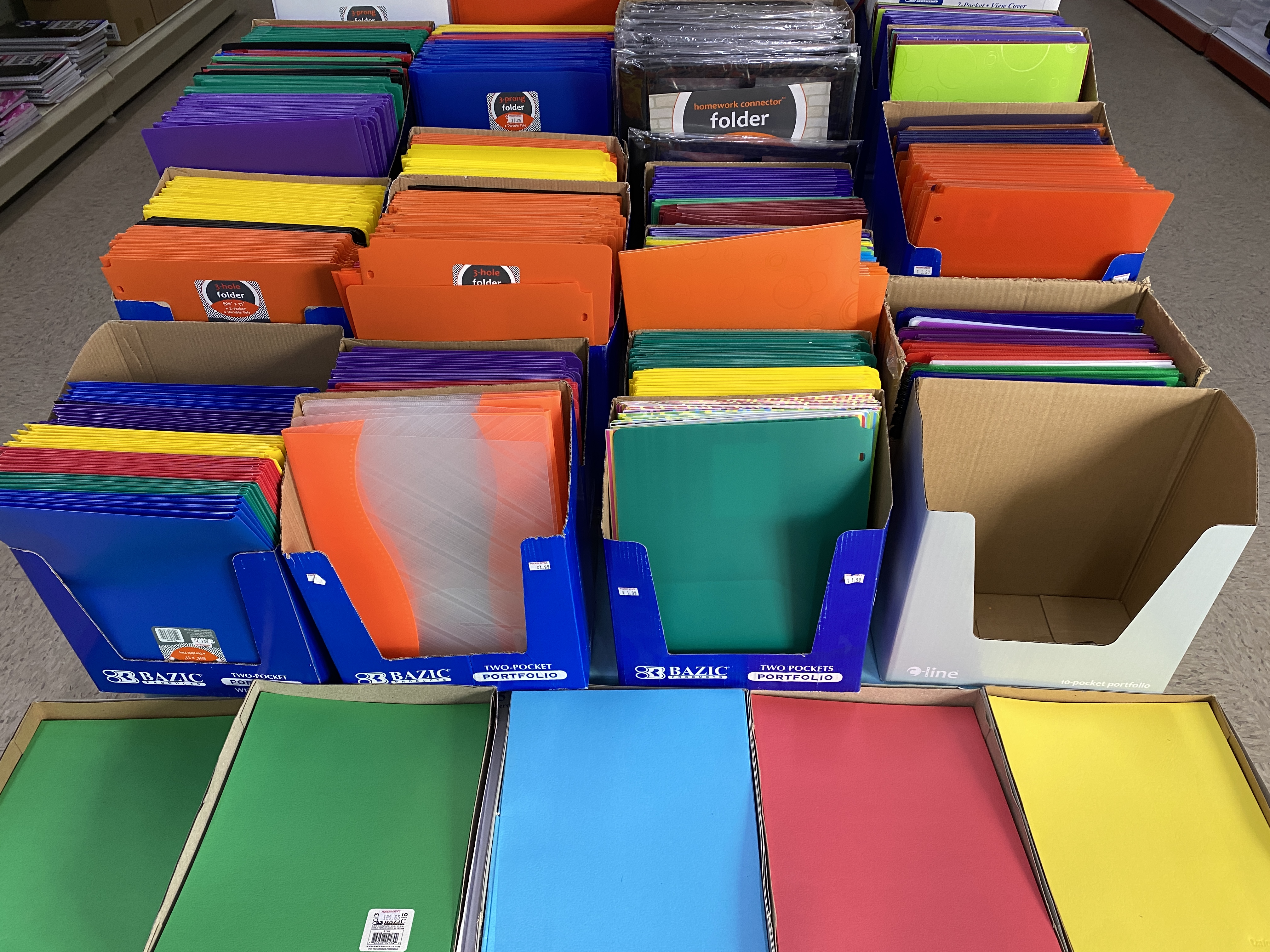 There's a general 30% discount on items at Modern Stationery.