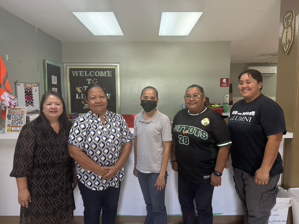 Senior Director of the Office of Curriculum and Instruction, Dr. Rizalina Liwag, left, also participated in the specialized training.