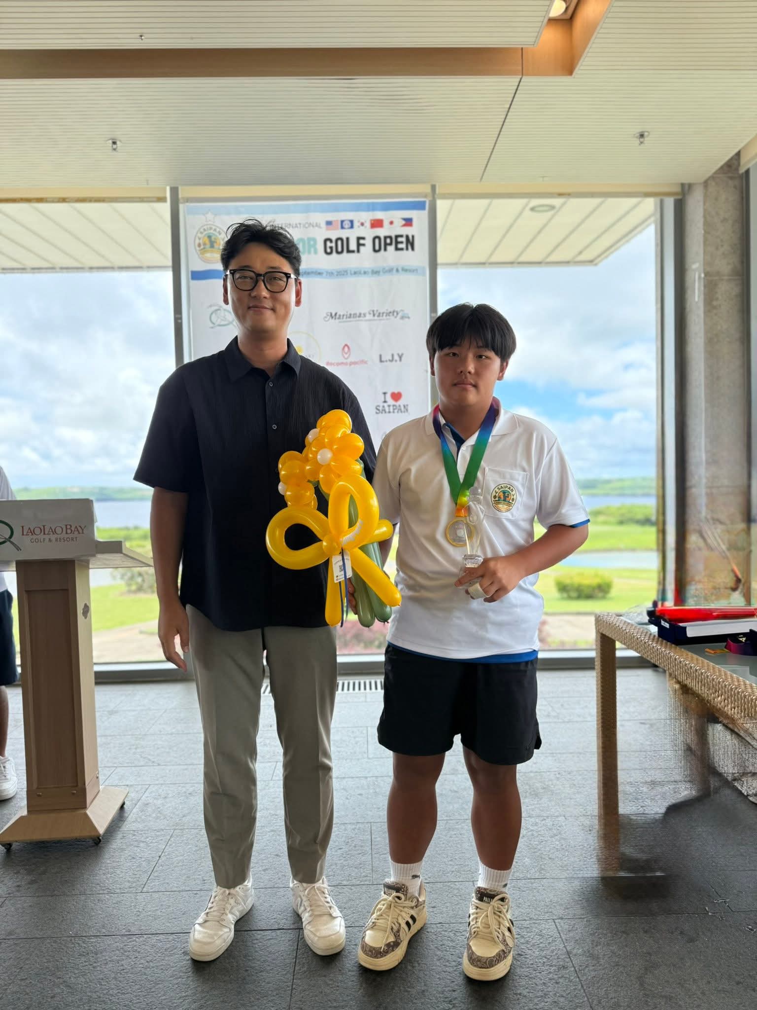 1st place, B Flight 14U boys: William Guo