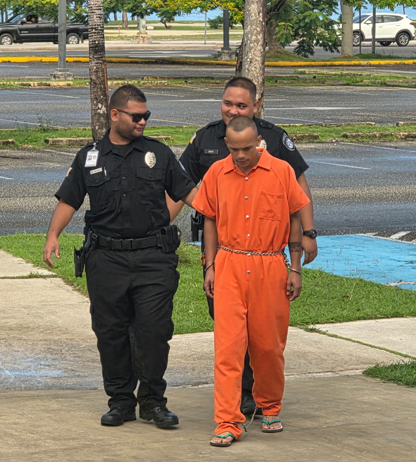 ARFF trainee from Palau arrested after assault, brief escape in Garapan