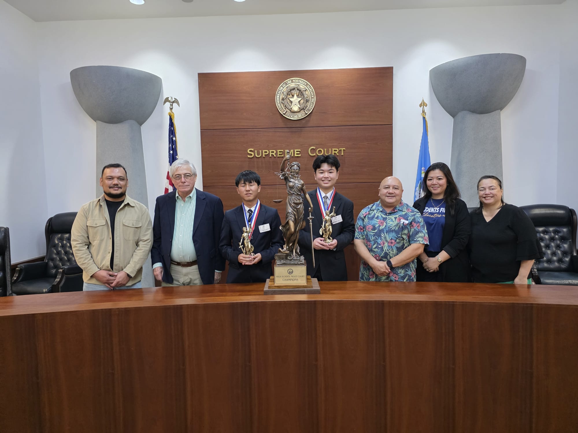 MHS sophomores to represent NMI at national moot court