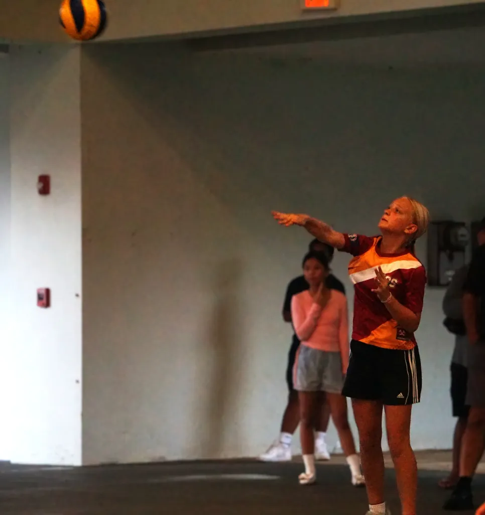 SCS nets first win in girls volleyball